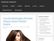 Tablet Screenshot of panduanlengkap.com